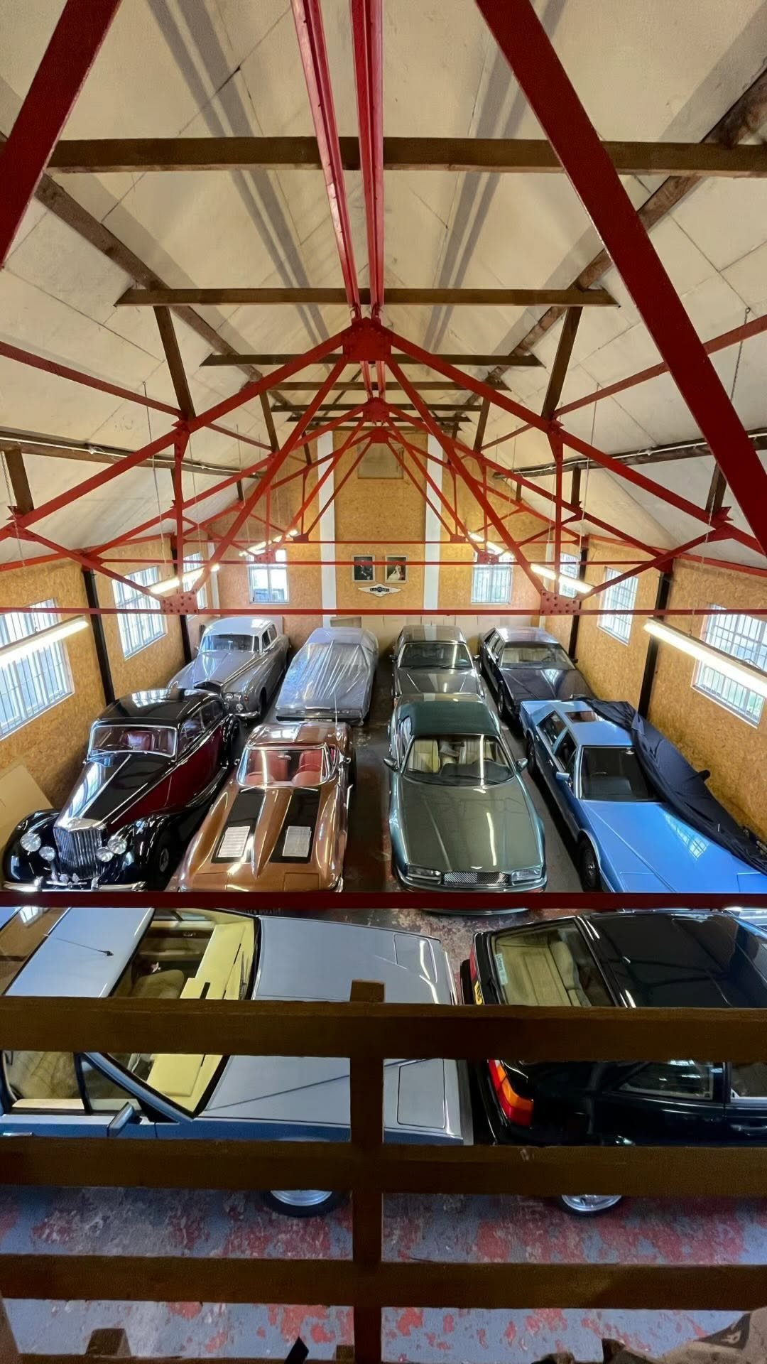 Inside Town Barn Garage — the Albion Classic Cars collection