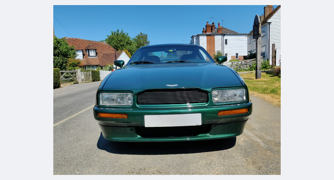 1991 Aston Martin Virage Coupé — Manual ZF, Bucks Green
